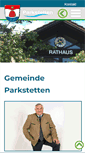 Mobile Screenshot of parkstetten.de